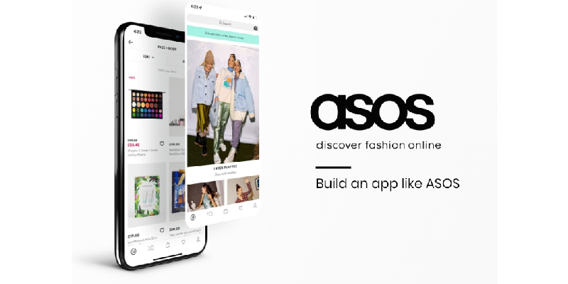 ASOS responsive website